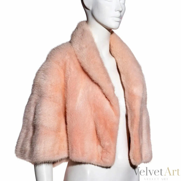 Bolero de Visón Rosa | John Galliano for Christian Dior 1997