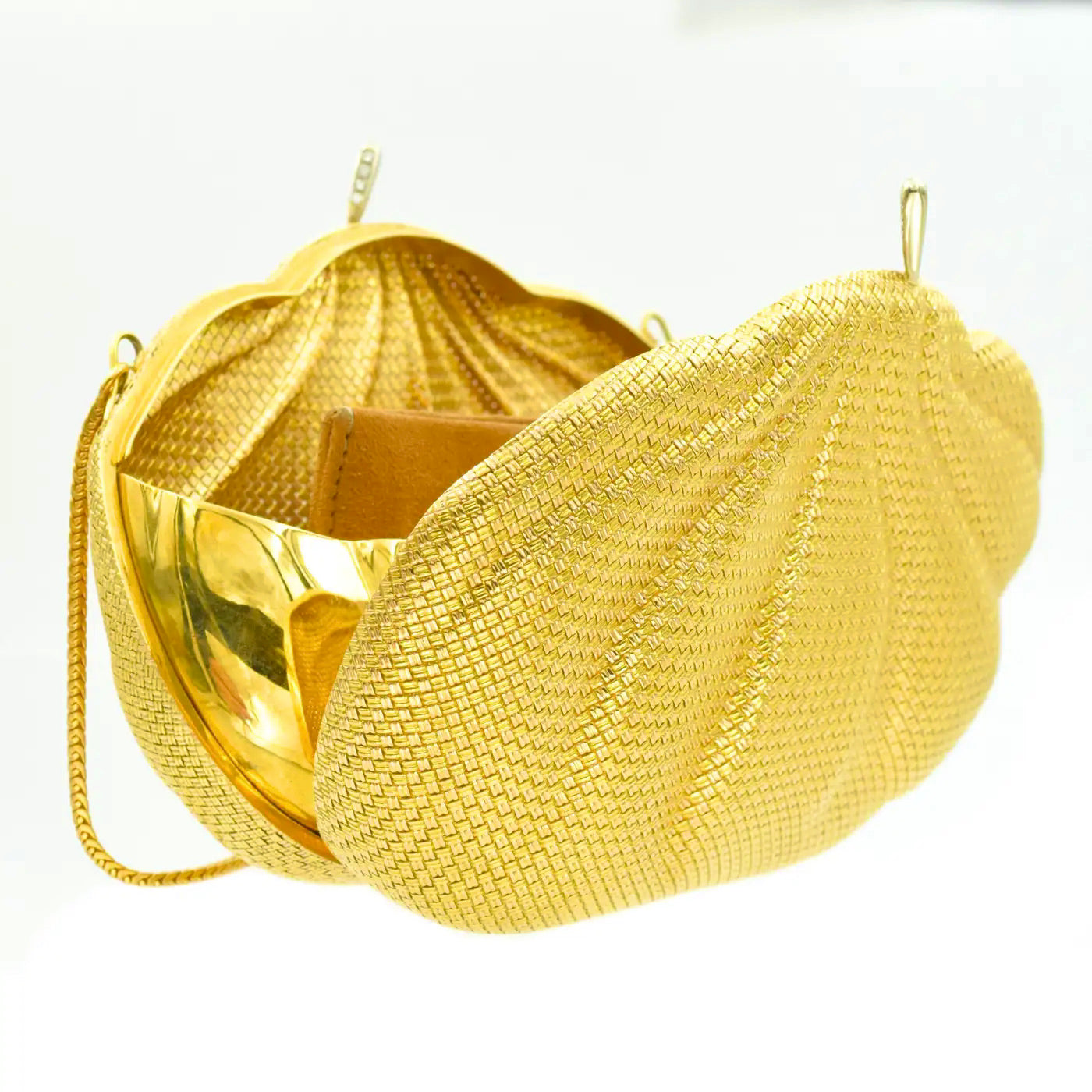 Bolso de Oro y Diamantes con Peine y Polvera | Piaget 1950