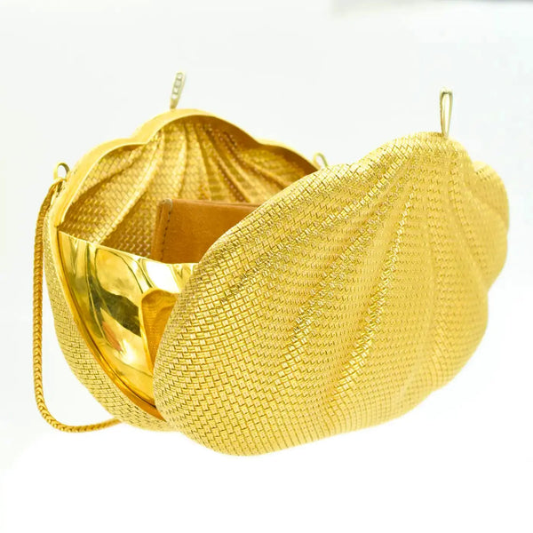Bolso de Oro y Diamantes con Peine y Polvera | Piaget 1950