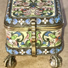 Cofre de esmalte Cloisonné de Rusia Imperial, 1850