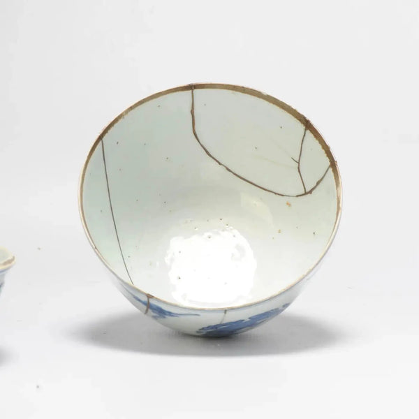 Raro Tarro de Porcelana China | "Chilongs" | Periodo Ming Wanli, 1600