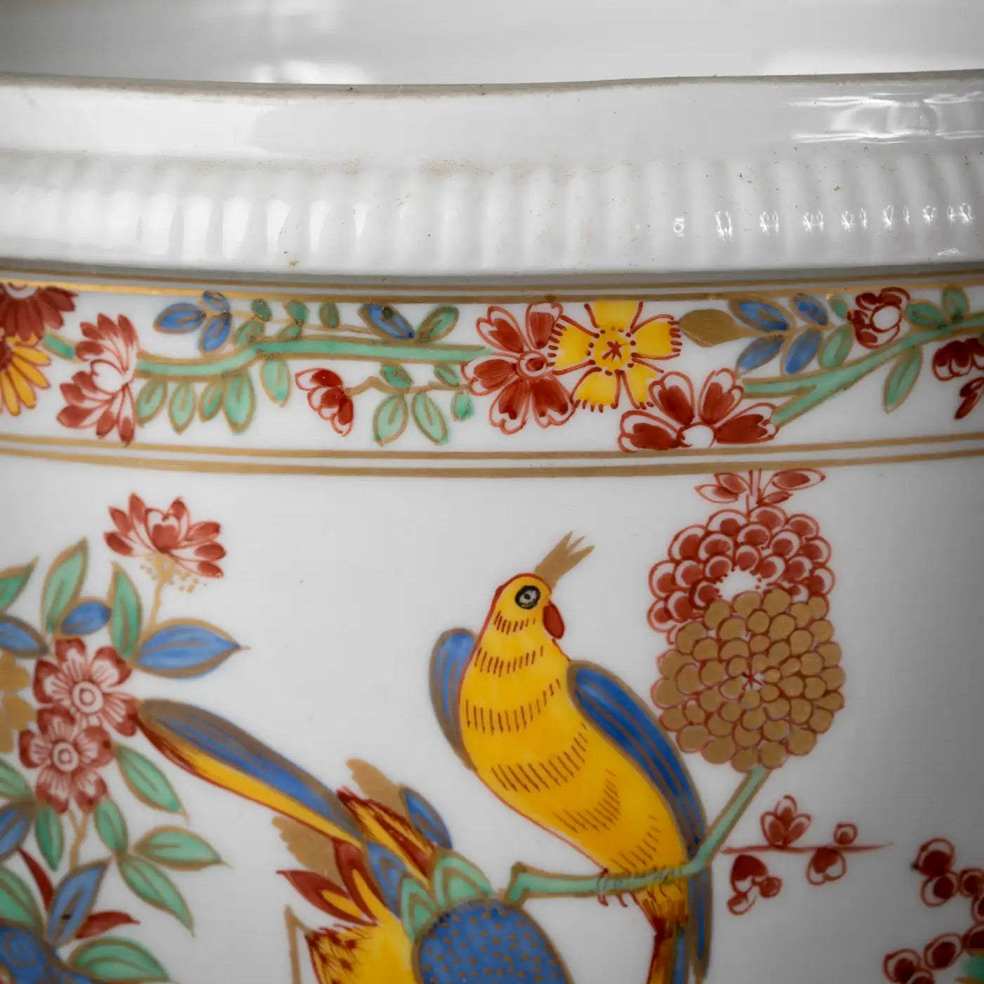 Cachepots Orientalistas de Porcelana Francesa, 1880