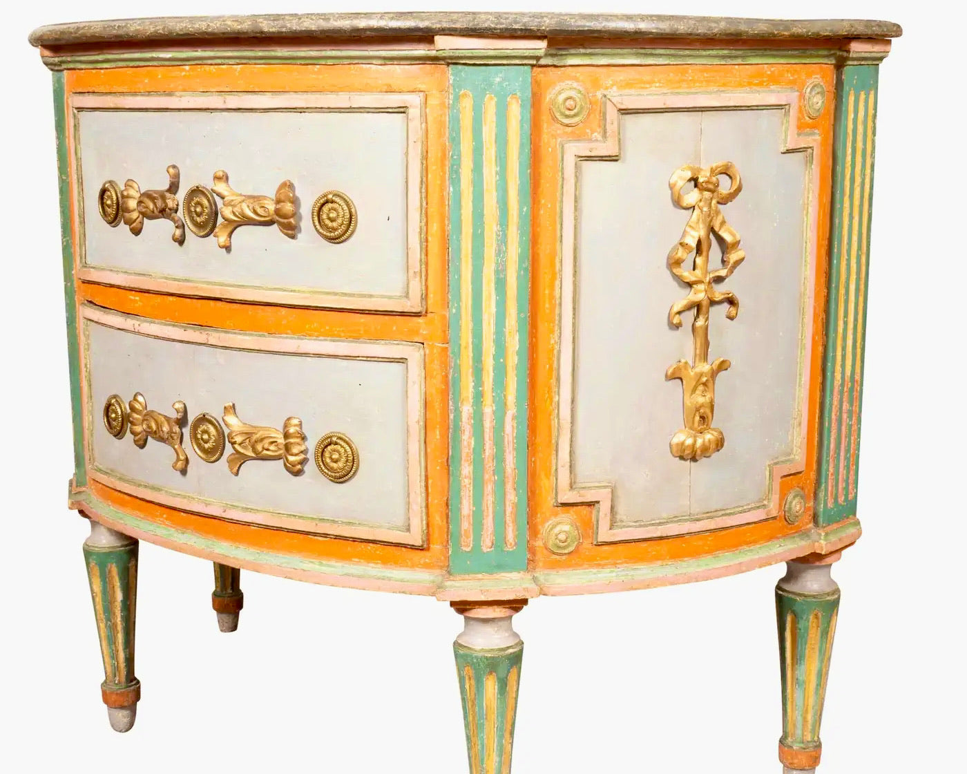 Cómoda Pintada | Estilo Neoclásico | Italia | 1800