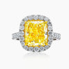 Anillo de Compromiso de Oro Amarillo y Diamante | 2022