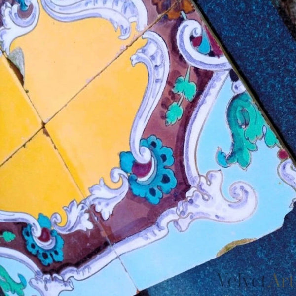 Composición de Azulejos de Triana, Finales del Siglo XIX. Taller de José Mensaque y Vera