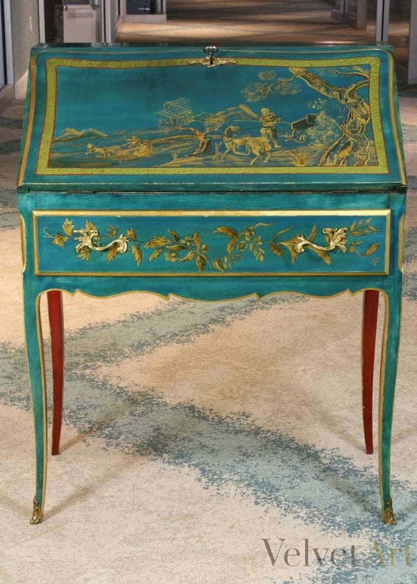 Escritorio Buró Estilo Chinoiserie | Francia, 1950