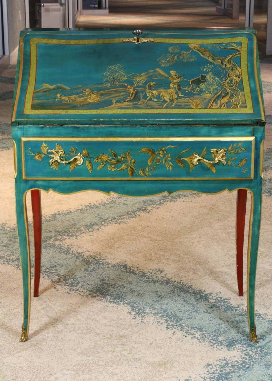 Escritorio Buró Estilo Chinoiserie | Francia, 1950