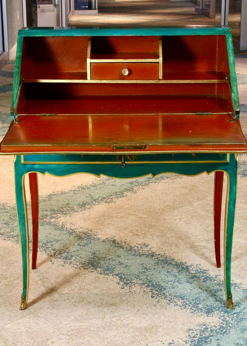 Escritorio Buró Estilo Chinoiserie | Francia, 1950