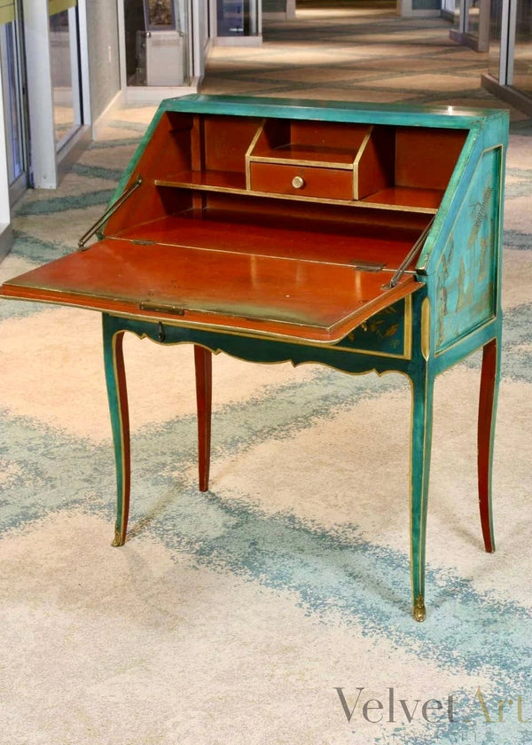 Escritorio Buró Estilo Chinoiserie | Francia, 1950