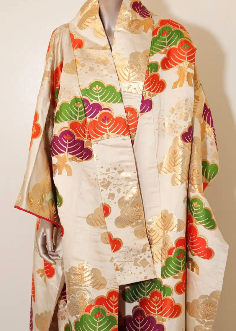 Kimono Ceremonial de Seda | Japón | 1970