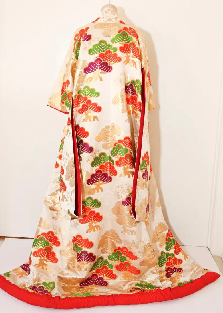 Kimono Ceremonial de Seda | Japón | 1970