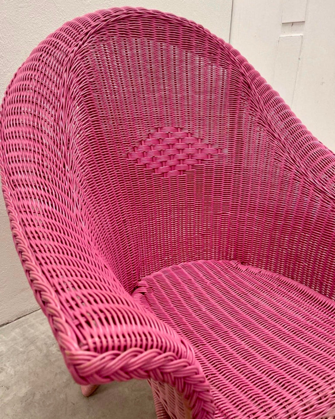 Sillón Italiano de Bambú de los Años 60