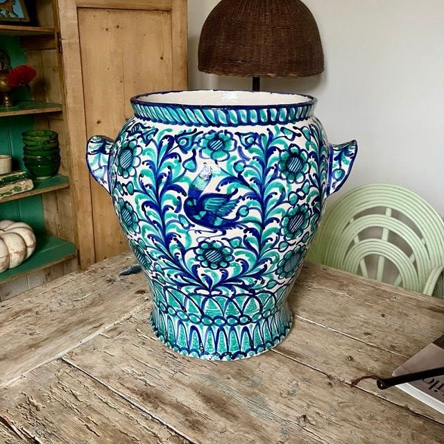 Orza de Fajalauza Azul y Verde
