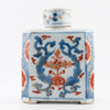 Bote de Té | Porcelana China Imari | Periodo Kangxi | China, 1690