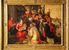 Frans Francken III | Adoración de los Magos | Óleo sobre tabla con fondo dorado | Siglo XVII