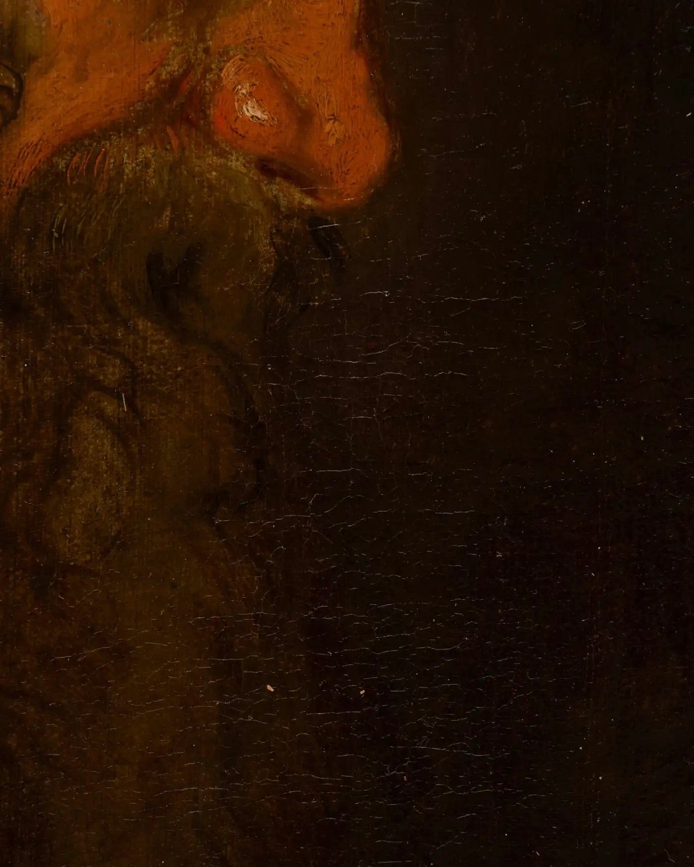 Círculo de Anthony van Dyck | "Estudio de la Cabeza de un Hombre Barbudo" | Óleo sobre Lienzo, 1620