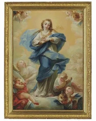 Óleo de Christie’s: “La Inmaculada Concepción” de Vicente López Portaña, 1800