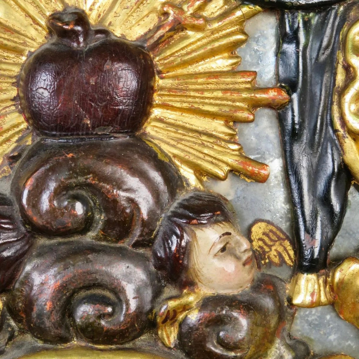 José Risueño: "Niño Jesús Sentado en Trono" | Escultura Barroca Granadina, Siglo XVIII