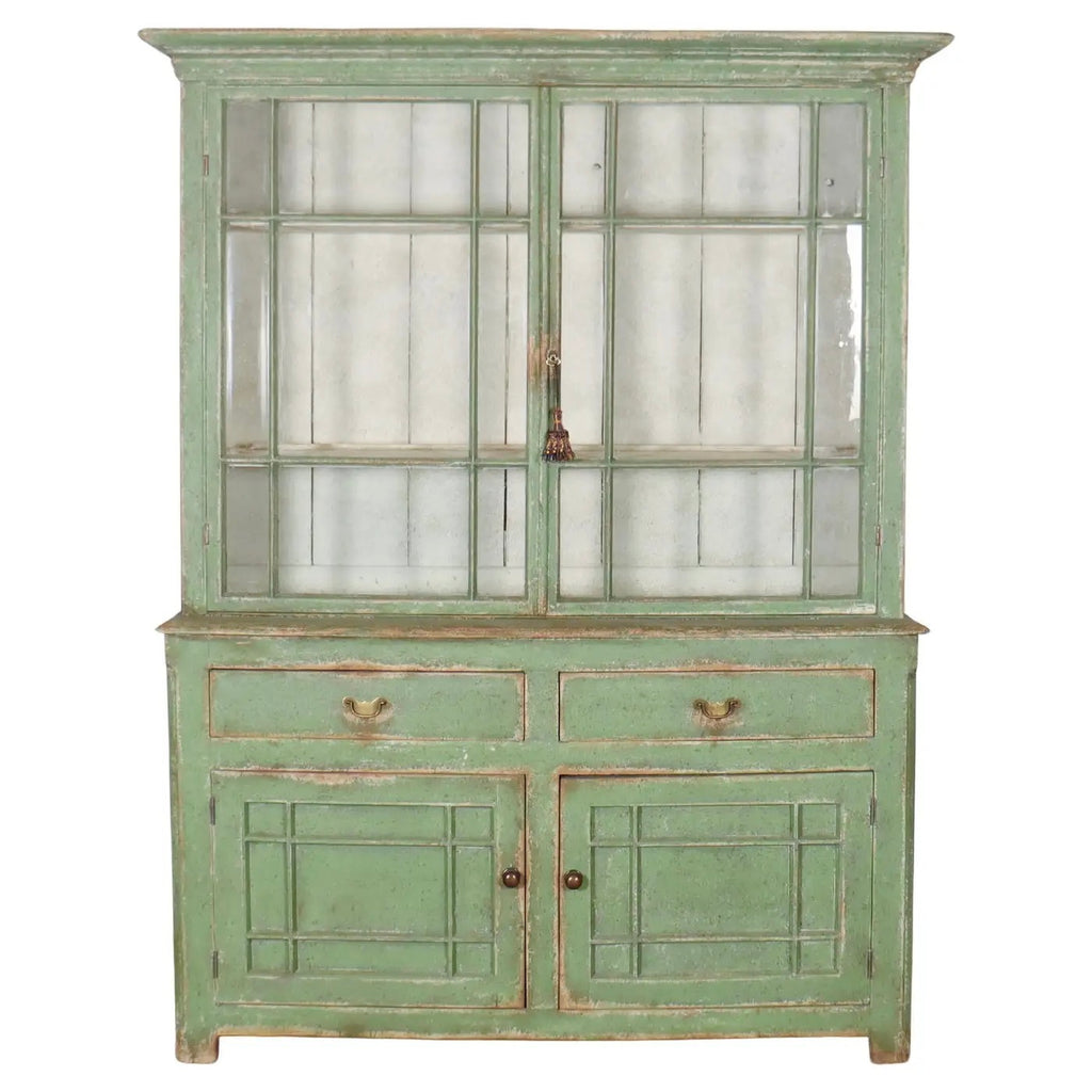 Cómoda Verde de Cocina Inglesa del West Country | Inglaterra, 1840