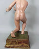 Círculo de Giuseppe Sanmartino | Escultura Napolitana en Madera Tallada y Policromada, Siglo XVIII