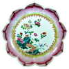 Plato en Forma de Hoja de Loto de porcelana china, 1765