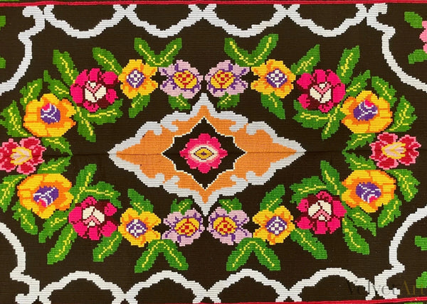 Alfombra Rumana de Oltenia Tejida a Mano Años 70