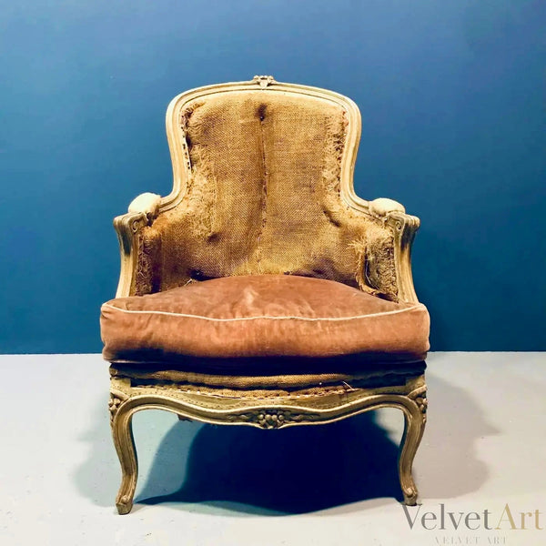 Sillones Bergère Franceses del Siglo XIX | Estilo Luis XV