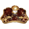 Tintero Chinoiserie Lacado Estilo Luis XV, 1860