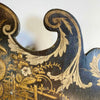 Espejo Francés Chinoiserie Lacado en Negro | Estilo Napoleón III | Siglo XIX