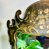 Espejo Francés Chinoiserie Lacado en Negro | Estilo Napoleón III | Siglo XIX
