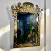 Espejo Francés Chinoiserie Lacado en Negro | Estilo Napoleón III | Siglo XIX