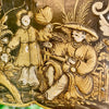 Espejo Francés Chinoiserie Lacado en Negro | Estilo Napoleón III | Siglo XIX