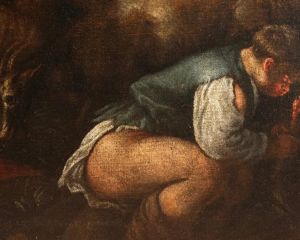 Francesco Bassano y Taller (1580–1592) | “Adoración de los Pastores”, Siglo XVI