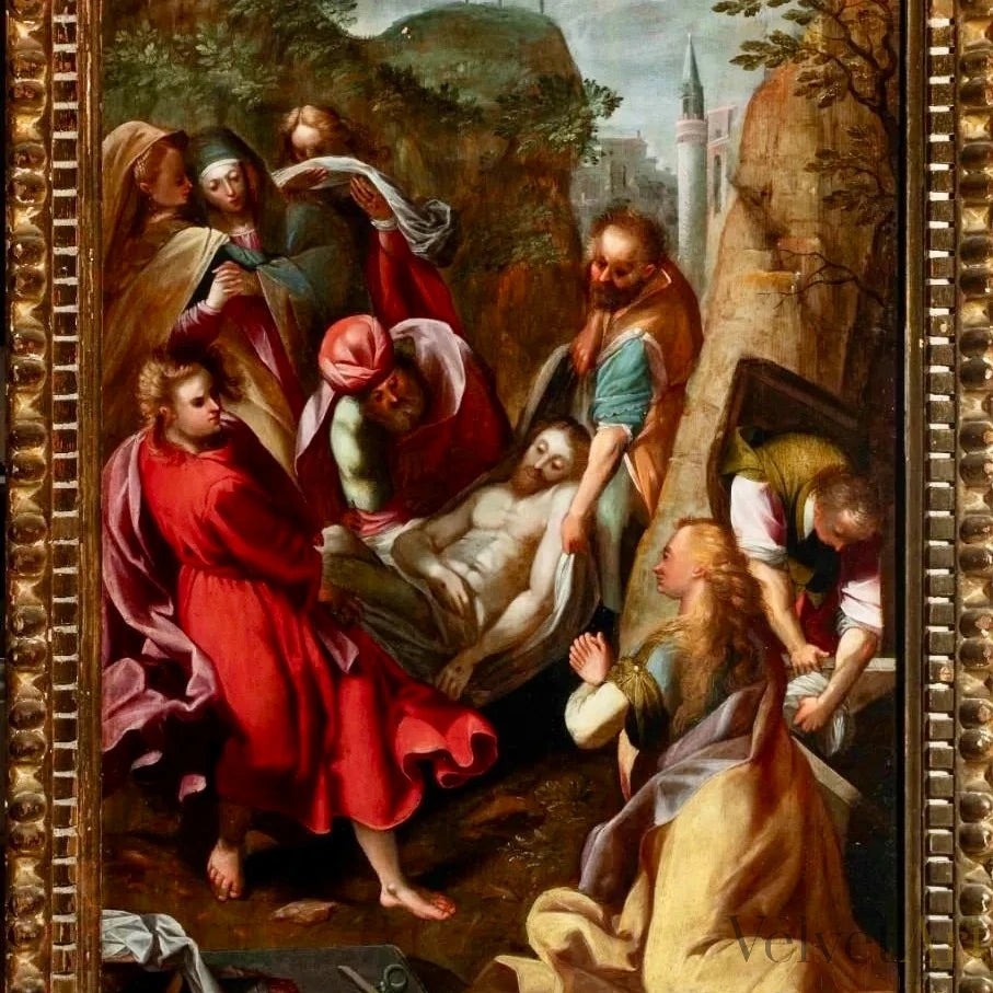 Seguidor de Federico Barocci | El Descendimiento de Cristo | Escuela italiana del siglo XVII