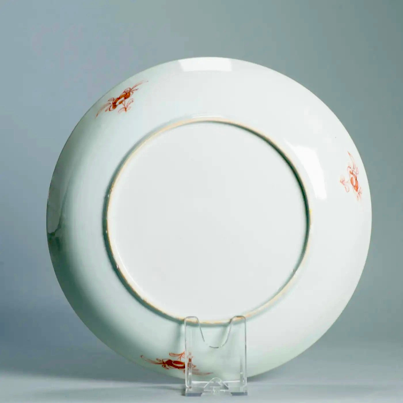 Plato de Porcelana China Yongzheng | Famille Rose, Siglo XVIII