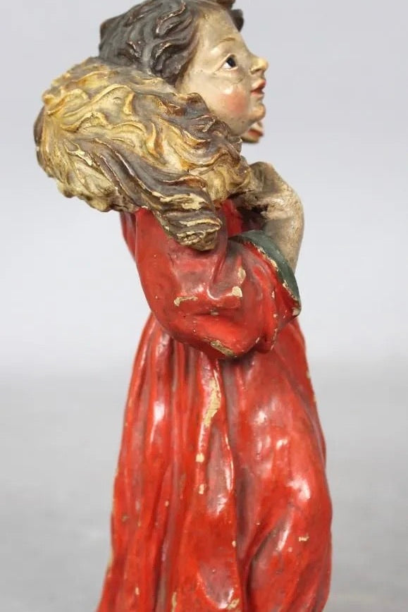 Círculo de José Risueño (Granada, siglo XVIII) | “Niño Jesús como Buen Pastor”