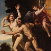Escuela Italiana, Siglo XVII | “La Expulsión de Adán y Eva del Jardín del Edén”