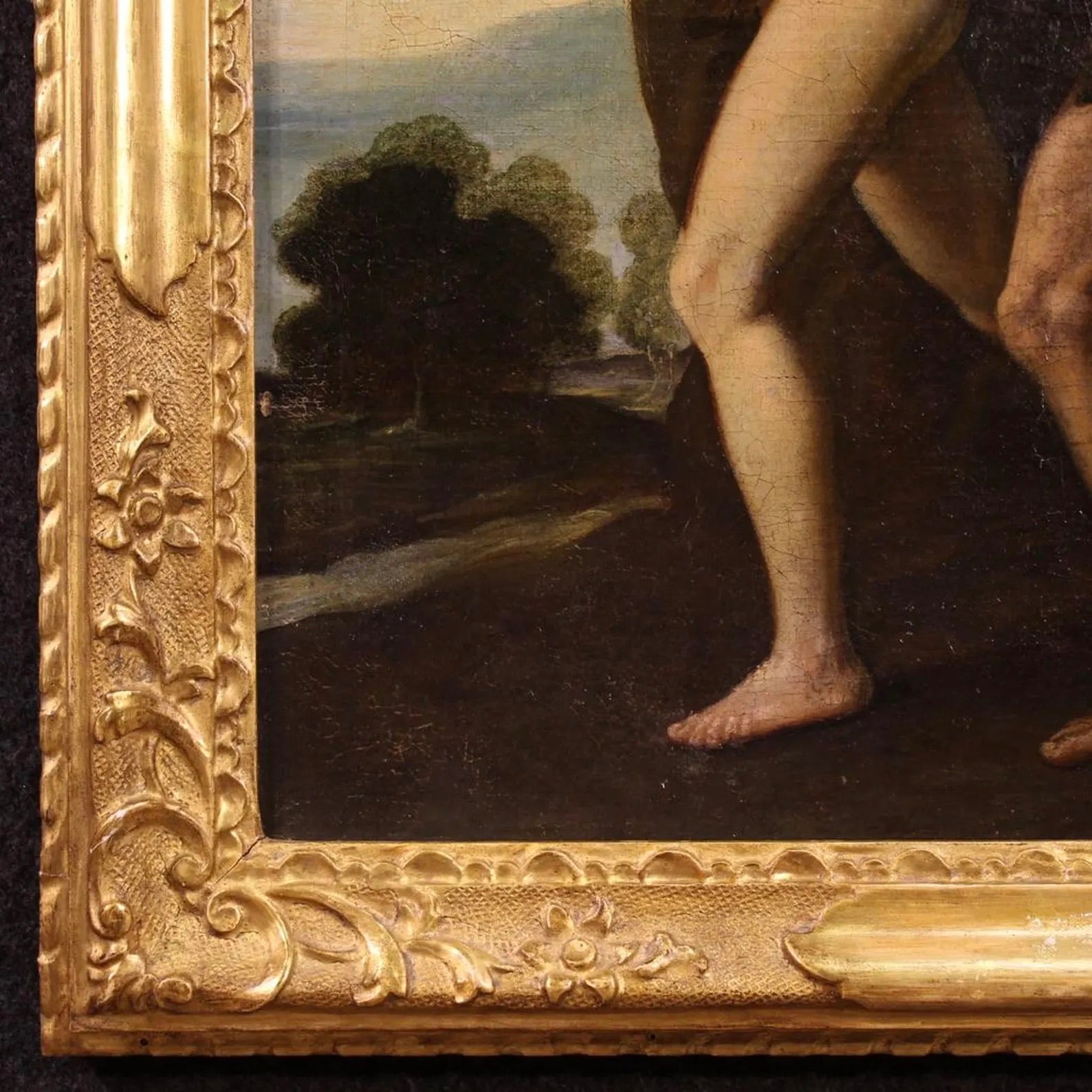 Escuela Italiana, Siglo XVII | “La Expulsión de Adán y Eva del Jardín del Edén”