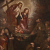 "La Adoración de los Santos" | Pintura Barroca Española Siglo XVIII