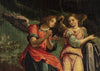 "Bautismo de Cristo" | Escuela Toledana, Principios Siglo XVII | Óleo sobre Lienzo