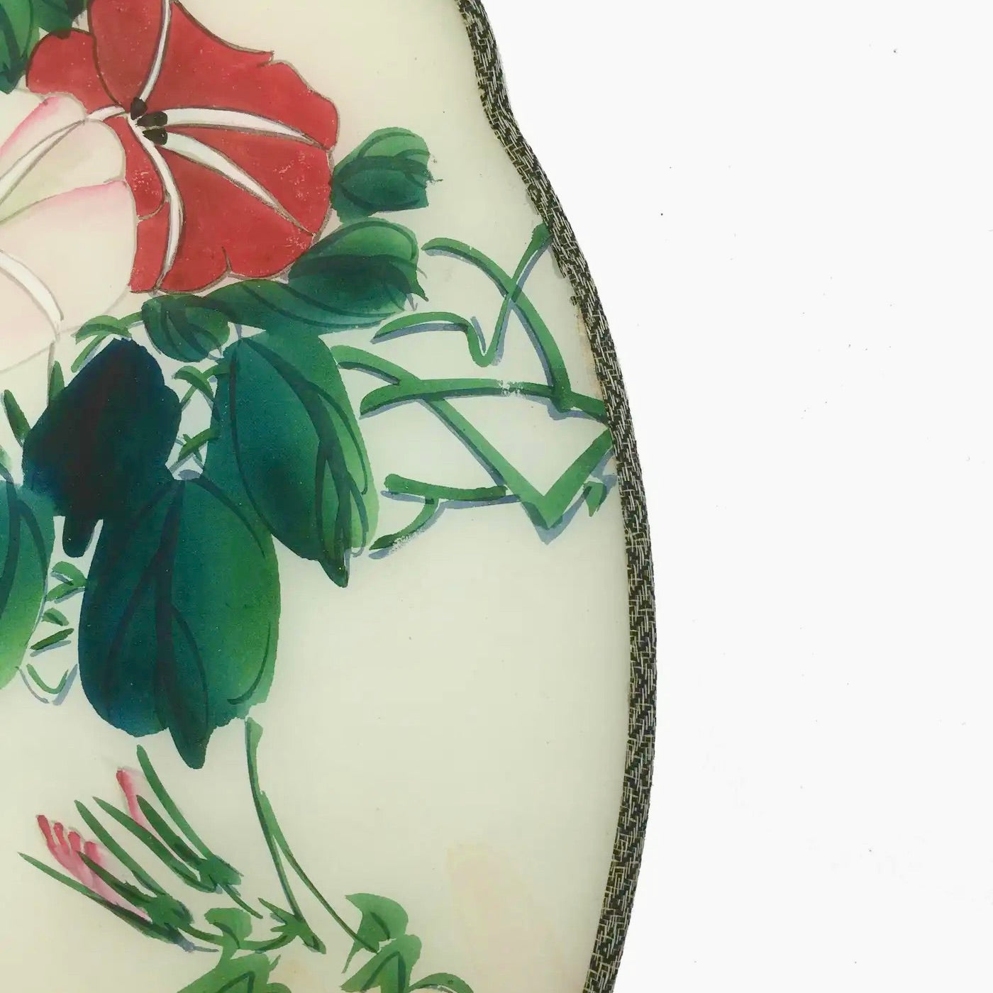 Abanicos Chinos de Seda Pintada a Mano en 1900