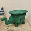 Mesa Verde de Mimbre “Elefante” de Diseño Artesanal