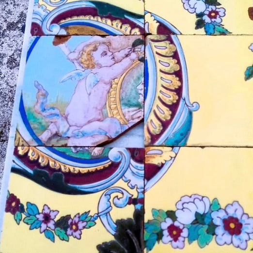 Azulejos Taller de José Mensaque |Azulejos de Triana del Siglo XIX