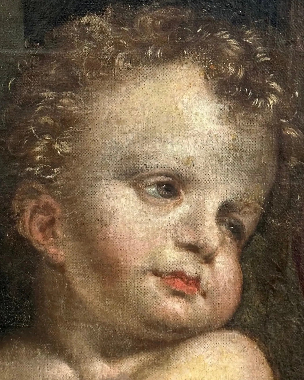Escuela Flamenca, Siglo XVII | Círculo de Cornelis Van Cleve: "Virgen con el Niño" | Óleo sobre Lienzo