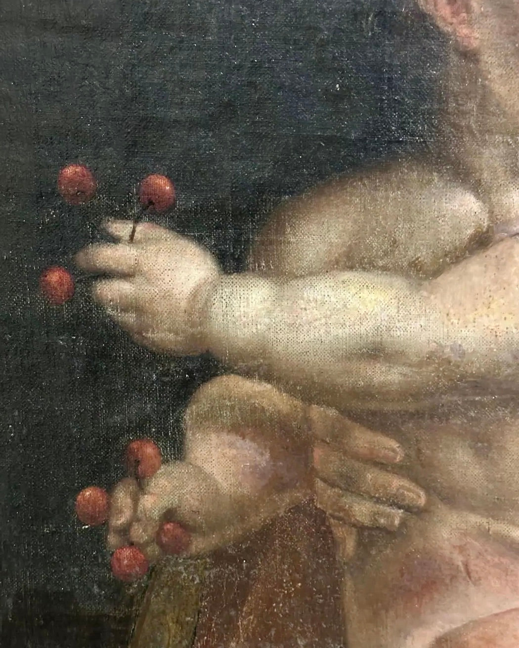 Escuela Flamenca, Siglo XVII | Círculo de Cornelis Van Cleve: "Virgen con el Niño" | Óleo sobre Lienzo