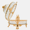 Centro Francés de Ormolu y Cristal del Siglo XIX