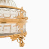 Centro Francés de Ormolu y Cristal del Siglo XIX