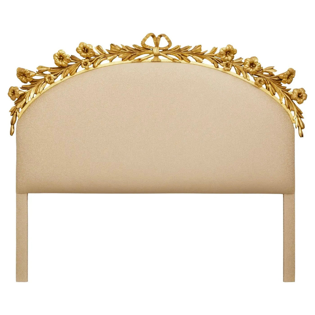 Cabecero Italiano Tallado y Dorado | Estilo Luis XVI del Siglo XIX