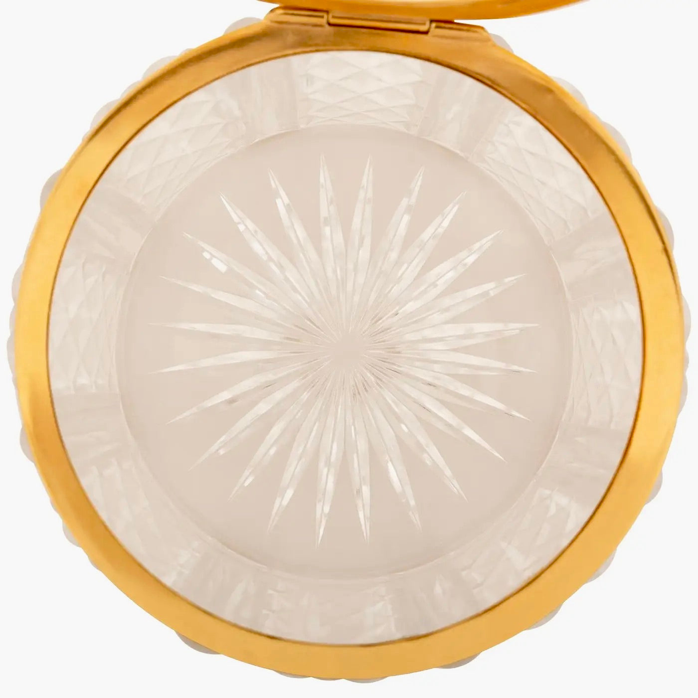 Caja Francesa de Cristal Baccarat y Ormolú del Periodo Charles X, 1830