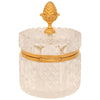 Caja Francesa de Cristal Baccarat y Ormolú del Periodo Charles X, 1830